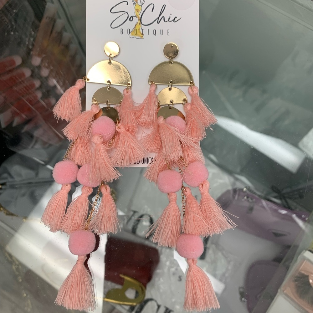 Pretty in Pink Earrings